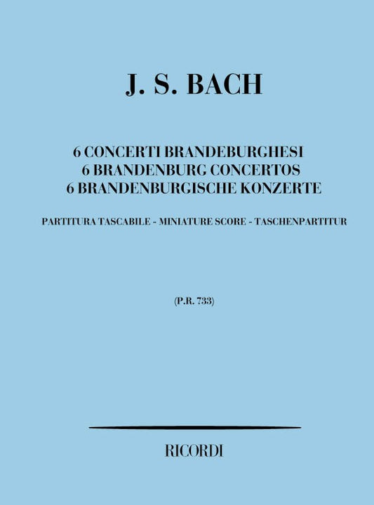 6 Concerti Brandeburghesi