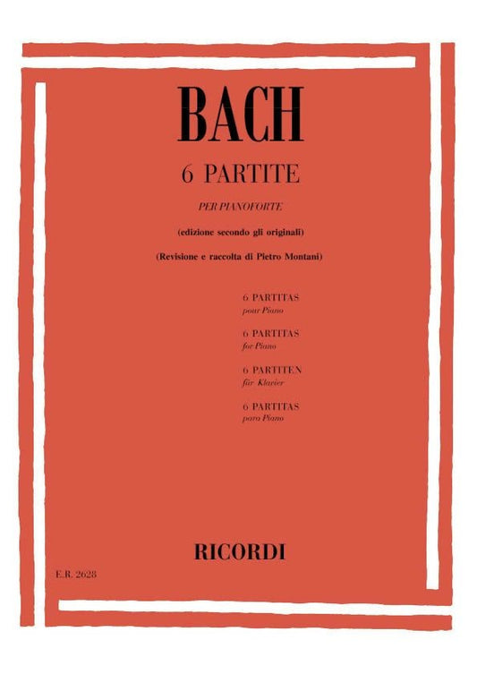 6 Partite Bwv 825 - 830