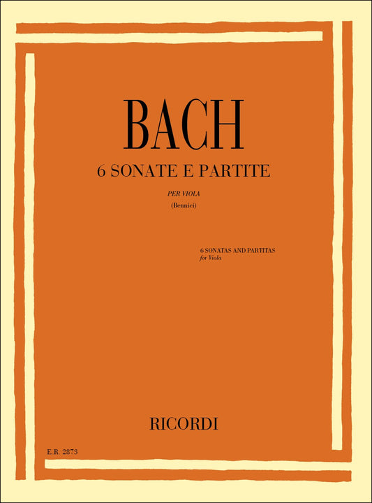 6 Sonate E Partite BWV 1001 - 1006